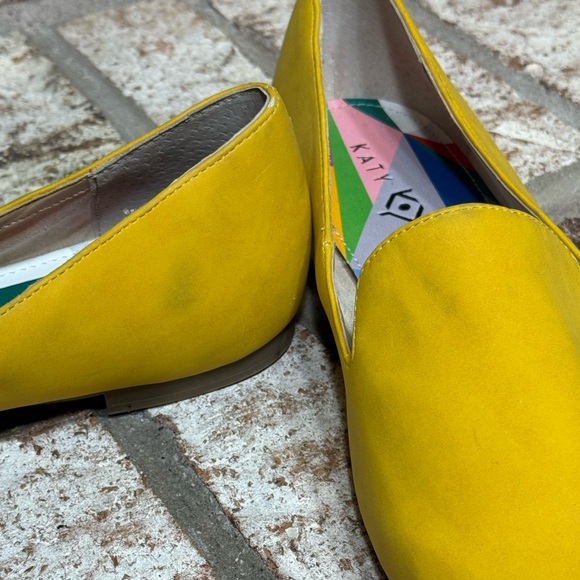 Katy Perry Collections Vibrant Yellow Flats The Tia Size 9.5 - Picture 5 of 9